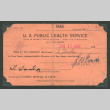 Vaccination card (ddr-densho-540-137)