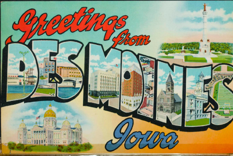 Des Moines postcard (ddr-csujad-49-45)