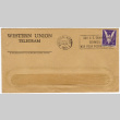 Western Union Telegram to Yuri Domoto from Margaret Saito (ddr-densho-356-555)