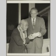 Toyozo Doi accepting an award from Joseph Sureck (ddr-njpa-5-467)