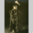 May Kubota dressed as a Kubuki actor (ddr-densho-354-2021)