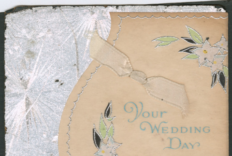 Wedding congratulations card (ddr-densho-316-148)