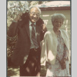 Chester and Agnes Sakura, Chester carrying a cat (ddr-densho-523-663)