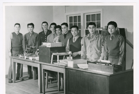 Men in an office (ddr-densho-1007-301)