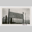 Photograph of the closing sign at Manzanar (ddr-csujad-47-334)