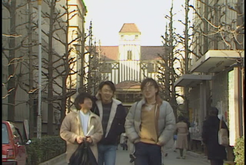 Tokyo b-roll: exterior shots (ddr-densho-1007-1729)