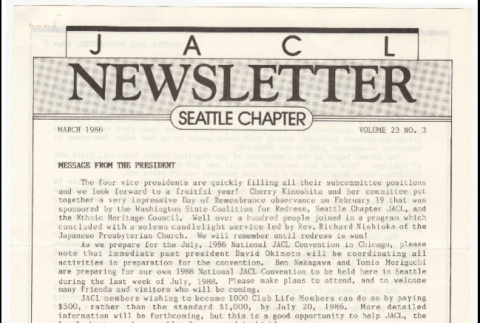 Seattle Chapter, JACL Reporter, Vol. 23, No. 3, March 1986 (ddr-sjacl-1-350)