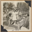 Two women on a bridge (ddr-densho-542-260)