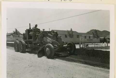 Street improvement at Gila River (ddr-densho-37-1139)