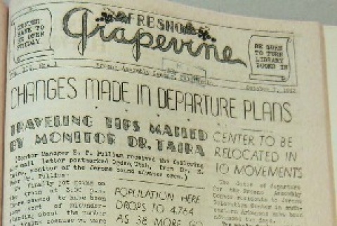 Fresno Grapevine Vol. III No. 1 (October 7, 1942) (ddr-densho-190-41)