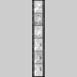Negative film strip for Farewell to Manzanar scene stills (ddr-densho-317-261)