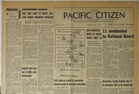 Pacific Citizen, Vol. 67, No. 1 (July 5, 1968) (ddr-pc-40-27)
