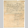 Hand written bank document for deposit by Yoshio Urakawa (ddr-densho-474-73)