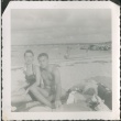 Couple on the beach (ddr-densho-321-331)