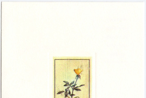 Card from Mas Yonemuau to Tomoye Takahashi (ddr-densho-422-380)
