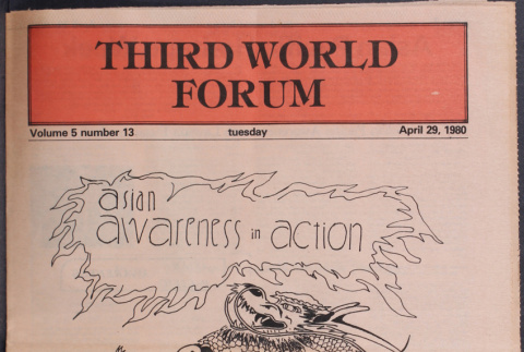Third World Forum Vol. 5 no. 13 April 29th 1980 (ddr-densho-444-98)