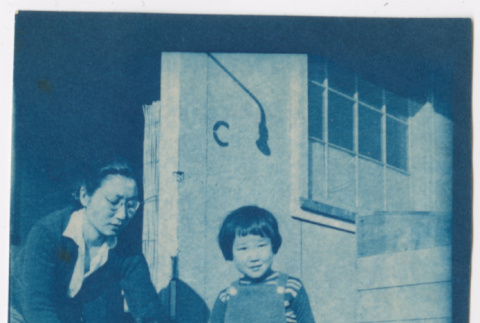 Woman with two children (ddr-densho-329-1283)