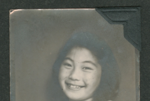 Portrait of young girl (ddr-densho-550-210)