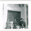 Four women visiting a library (ddr-densho-430-14)