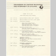 Commission on Wartime Reloction and Internment of Civilians Public Hearing Ageneda (ddr-densho-352-39)