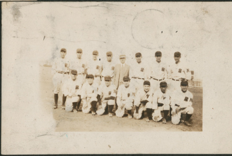 Yakima Valley Wapato Nippons Baseball Team (ddr-densho-293-210)