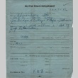 Police Report of confiscated items (ddr-densho-140-28)