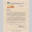 Letter regarding Pan American World Airways service (ddr-densho-278-15)