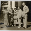 Babe Ruth posing with a group from Hawai'i (ddr-njpa-1-1396)