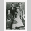 Unknown family portrait found in cave in Naha, Okinawa (ddr-densho-1007-106)