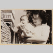 Woman holding baby (ddr-densho-522-34)