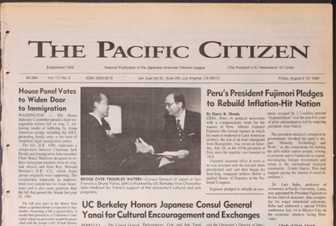 Pacific Citizen, Vol. 111, No. 3 (August 3-10, 1990) (ddr-pc-62-28)