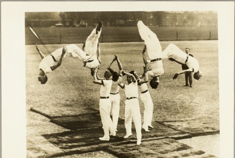 Military cadets performing gymnastics drills (ddr-njpa-13-317)
