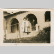 Two women standing in front of building (ddr-densho-423-557)