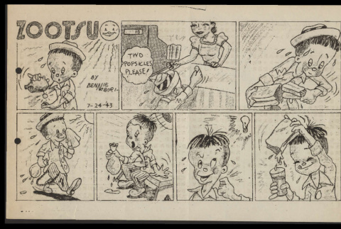 Heart Mountain sentinel (July 24, 1943): Zootsuo (ddr-csujad-55-1005)
