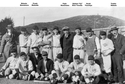 Team photo of the Alameda Taiiku Kai baseball team (ddr-ajah-5-79)