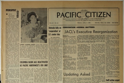 Pacific Citizen, Vol. 66, No. 14 (April 5, 1968) (ddr-pc-40-14)