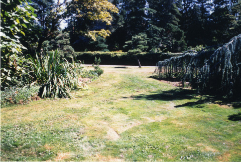 Long view corridor looking towards Japanese Garden (ddr-densho-354-739)