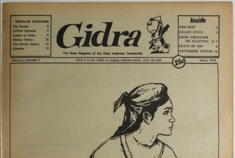 Gidra, Vol. II, No. 3 (March 1970) (ddr-densho-297-12)