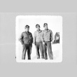 Three soldiers in winter gear (ddr-densho-1007-477)