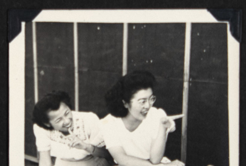 Two laughing women (ddr-densho-542-771)