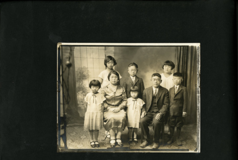 Taenaka family, portrait (ddr-csujad-25-209)