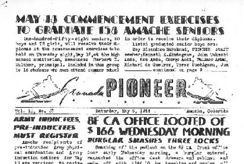 Granada Pioneer Vol. II No. 53 (May 6, 1944) (ddr-densho-147-166)