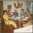 Five women sitting at a table (ddr-densho-523-627)