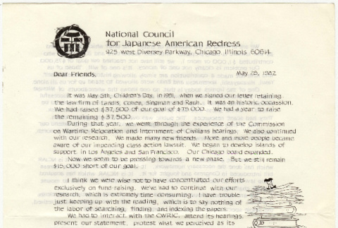 National Council for Japanese American Redress Newsletter (ddr-densho-352-86)