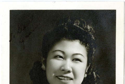 Signed photograph of Joy Ioki (ddr-manz-6-43)