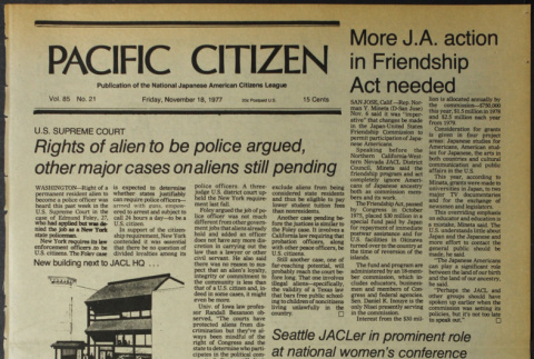 Pacific Citizen, Vol. 85, No. 21 (November 18, 1977) (ddr-pc-49-45)