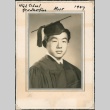 Graduation photo of young man (ddr-densho-321-131)