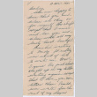 Letter from Alvin Uchiyama to Kathleen Koga Uchiyama (ddr-densho-406-102)