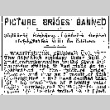 Picture Brides Banned. Japanese Embassy Confirms Report Immigration Will Be Curbed. (December 21, 1919) (ddr-densho-56-346)