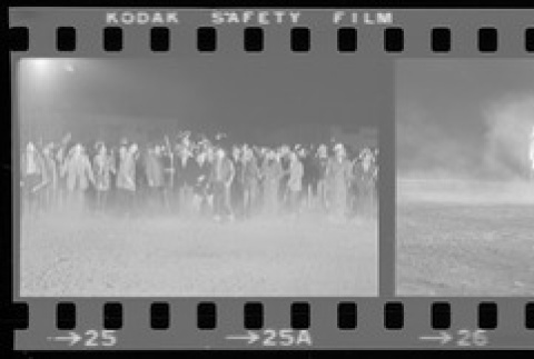 Negative film strip for Farewell to Manzanar scene stills (ddr-densho-317-163)